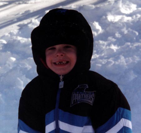 Jake in the 24 inches of snow-a record!!